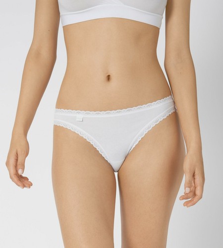 Paquete de 3 knicker algodón elastano de algodón Sloggi fin de semana 24/7 tanga brasileña precio de venta sugerido por el fabricante £20 - Imagen 30 de 47