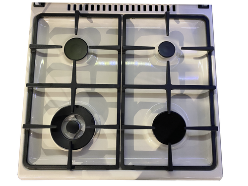 CUCINA LAREL 60X60 4 FUOCHI ACC ELET FORNO ELETTRICO VENTILATO RUSTICA GRIGLIE G - Foto 2 di 7