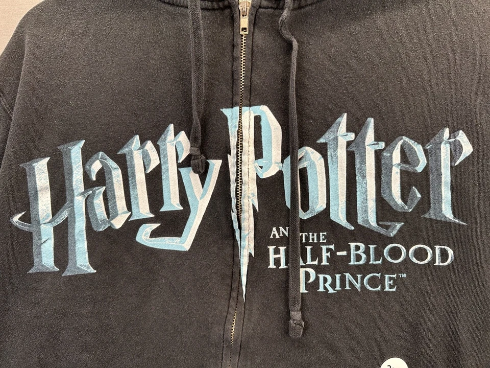 APX Harry Potter Mujer Sudadera con Capucha Negra El Príncipe Medio Sangre Película Promo Talla XL Foto 4 de 4