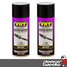 2 x 312g VHT All Weather Epoxy Spray Paint - Gloss Black / Corrosion Resistant