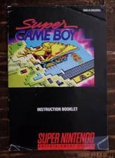 Super Game Boy Instruction Booklet Manual ONLY! (SNES, Super Nintendo) 