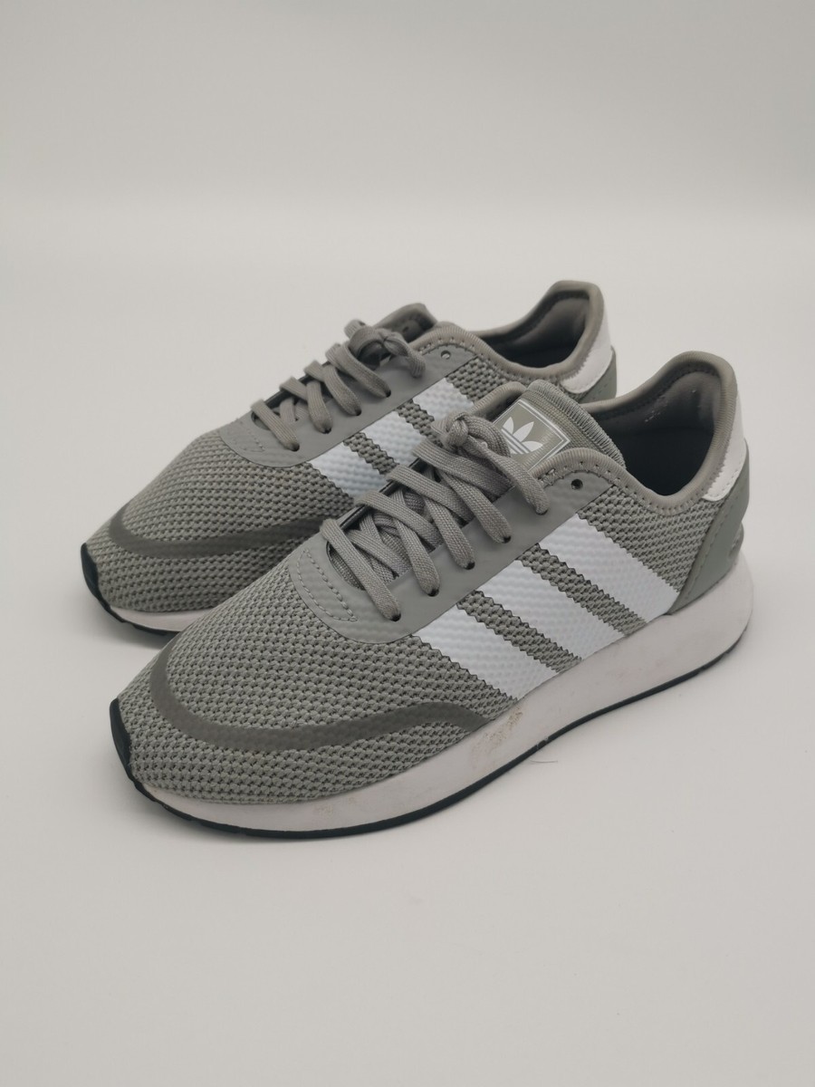 Adidas Originals N Primeknit Grey White B37069 Runner Trainers Size UK