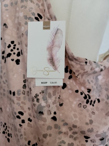 JESSICA SIMPSON INTIMATES NWT Women's M Chemise Stretch Fabric Nightgown - Picture 4 of 8