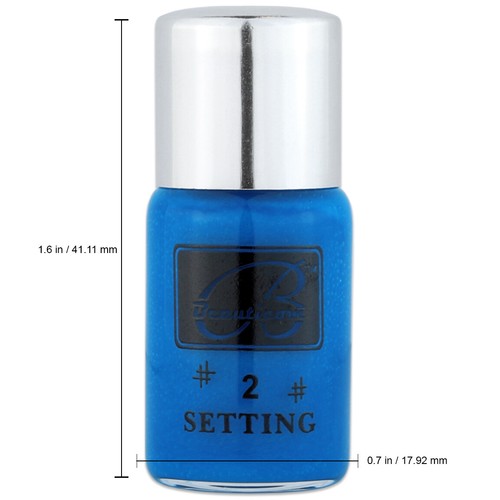 Beauticom Professional Eyelash Perm Lotion #1 Pink Bottle & #2 Blue Bottle - Picture 3 of 3