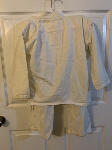 GTMA Martial Arts Uniform Top Bottom Belt Size Youth 00/130 See Pics - Picture 5 of 5