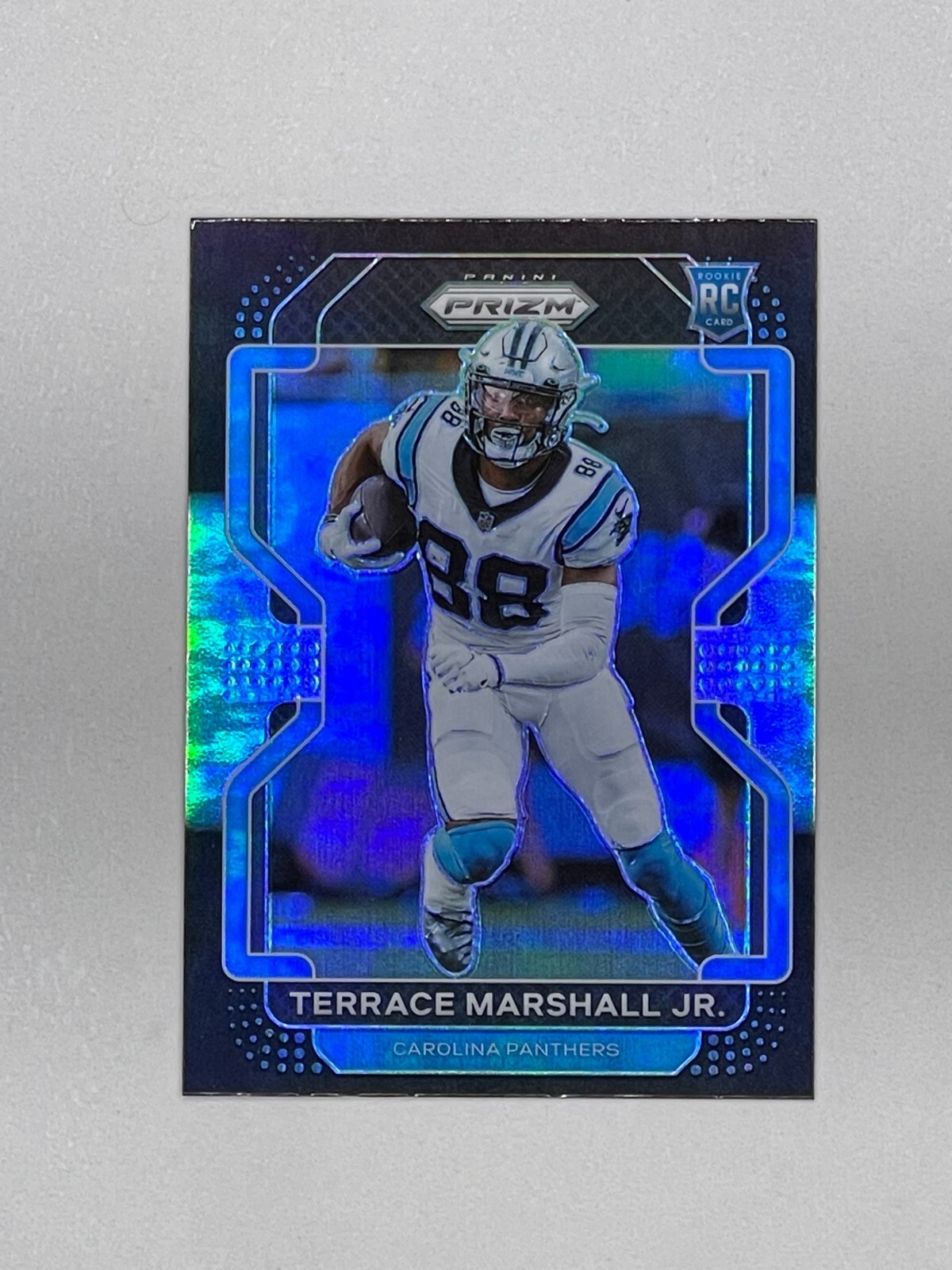 2021 Panini Chronicles Prizm Black Silver #13 Terrace Marshall Jr. Rookie Card