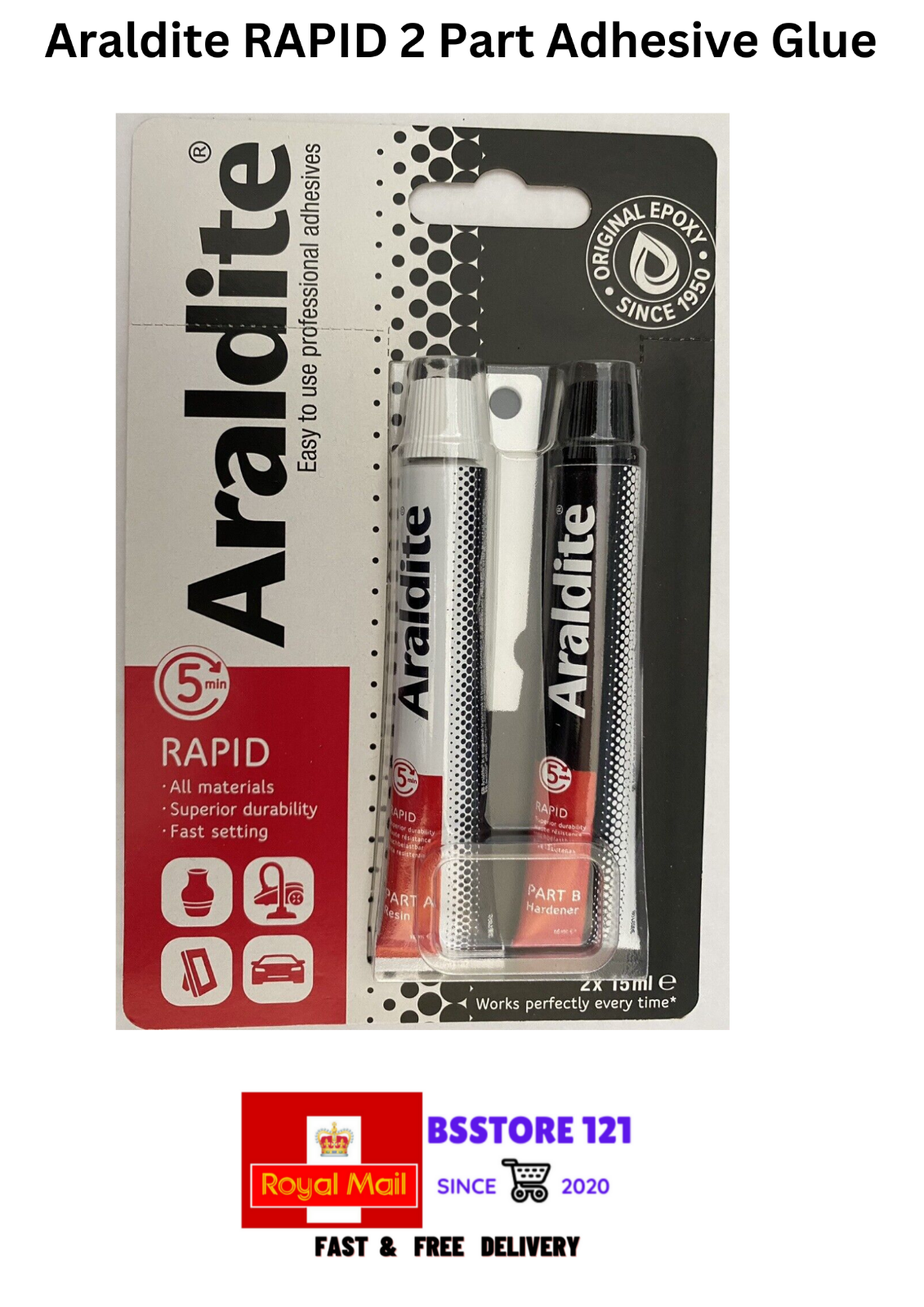 Araldite Rapid 2 Component Adhesive - Image 13