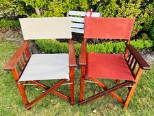 AUSTRALIAN MADE DIRECTOR CHAIR OUTDOOR DURABLE CANVAS REPLACEMENT COVERS