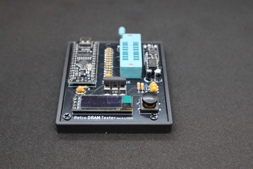 DRAM Tester 4164 41256 4116 4532 with OLED display - Photo 10/15