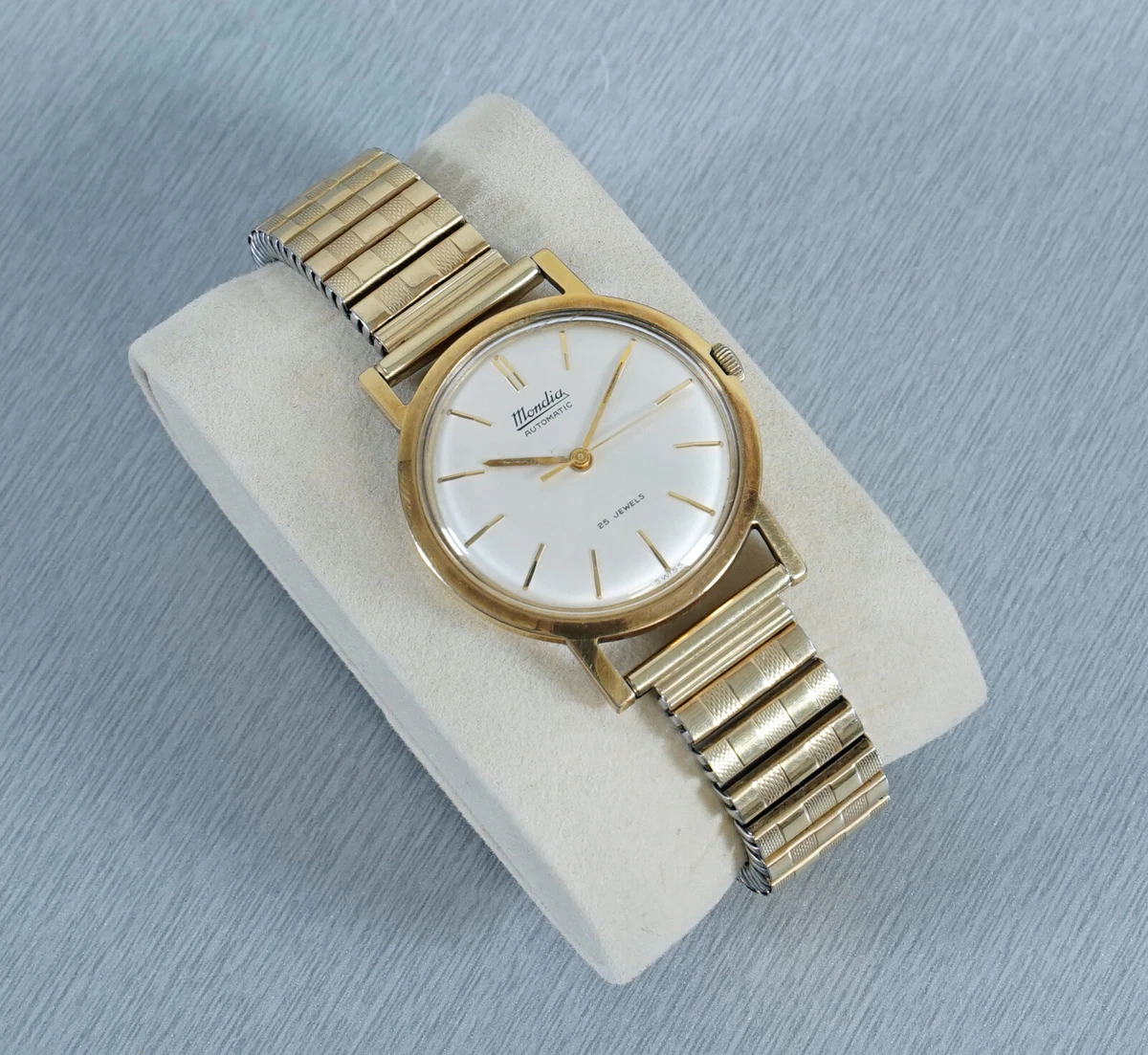 Mondia Automatic Armbanduhr 25 Jewels mit original Fixoflex 