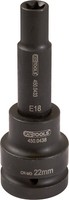 "3/4\" Torx-E-Kraft-Stecknuss, Lang, E20 - Ks Tools 450.0452"