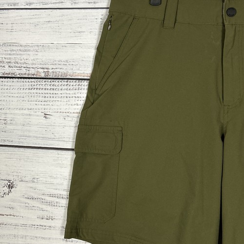 Orvis Shorts Mens 34 x 9 Cargo Performance Olive Green Casual Outdoor Stretch - Picture 3 of 9