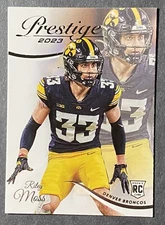 2023 Panini Prestige - Riley Moss Rookie #373 Denver Broncos (RC)