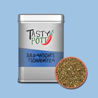 Tasty Pott Bulgarisches Tschubritza 70G Dose GewüRzdose GewüRzmischung KräUter