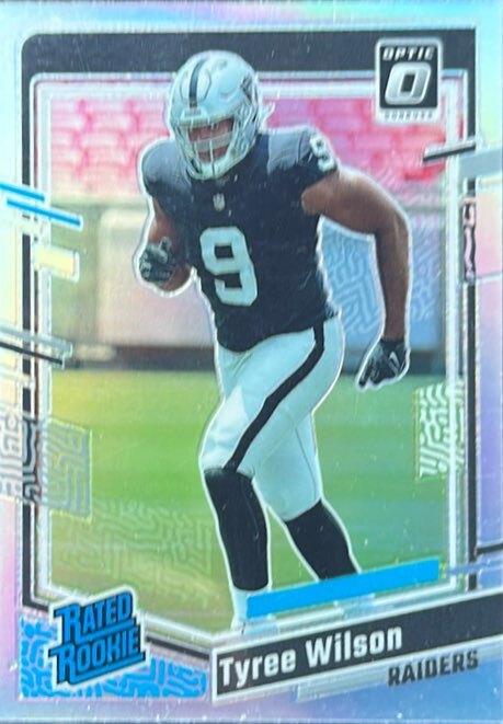 Tyree Wilson 2023 Donruss Optic Holo Prizm Rated Rookie #262