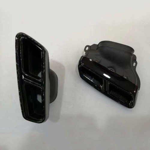 Puntas de tubo silenciador de escape de coche para Mercedes Clase E S W212 W222 S350 S450 E63 S65 - Imagen 11 de 12