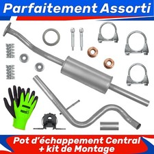 Pot d'échappement Peugeot 1007