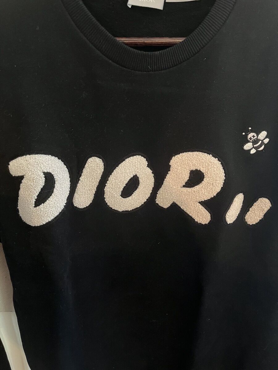 Dior Kaws Logo Sweatshirt Small Black | eBay Dior Kaws Logo Sweatshirt Small Black | eBay
