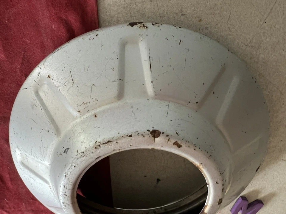 #M 1) *RARE* 1985-86 Dodge D100 Center Cap FRONT 4 x 4 - Imagem 3 de 4