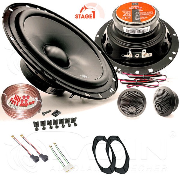 JBL Lautsprecher FüR Ford Fusion 2002-2012 Front Vorn TüR 2-Wege 200W 165 #B84N-image