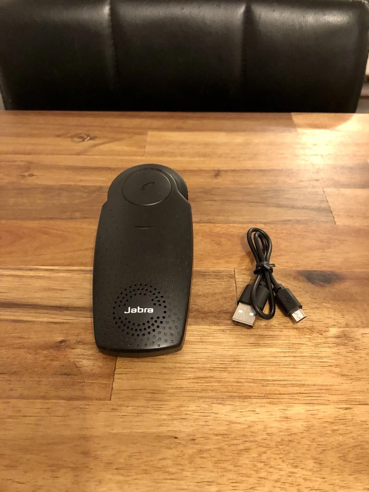 Haut Parleurs Bluetooth Jabra SP200-Kit Main Libre Auto Bluetooth-Chargeur-Testé - Photo 3/4