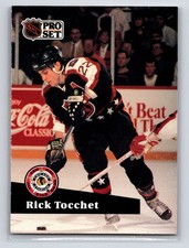 1991-92 Pro Set - Rick Tocchet #311 Philadelphia Flyers Hockey Card