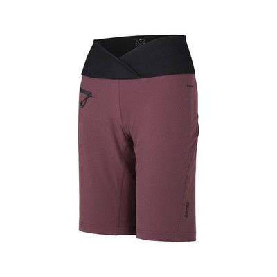 iXS Fahrrad Hose Shorts Flow XTG Hip-Hugger Damen Sporthose Raisin 42 Baggyshort