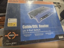 Linksys BEFSR41 Cable/DSL Router with 4-Port Switch Brand New