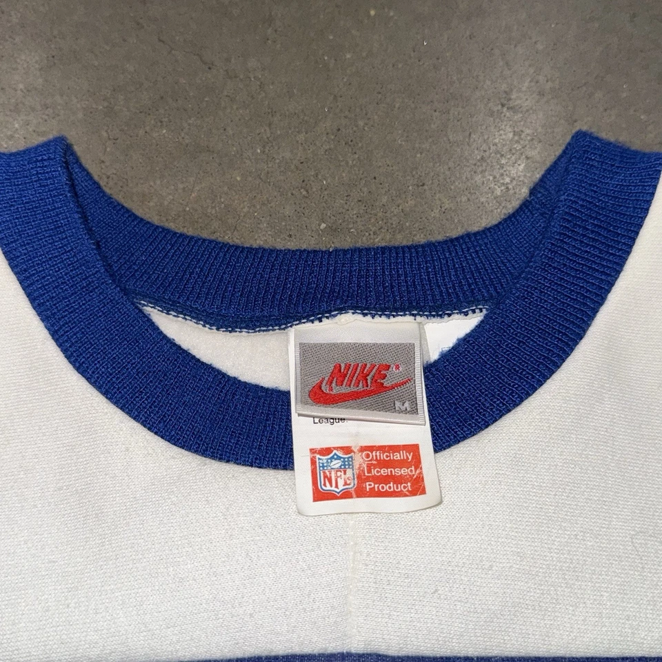 Sudadera De Colección Dallas Cowboys Nike City Skyline Talla Mediana Años 80 Nike Rara Foto 4 de 4