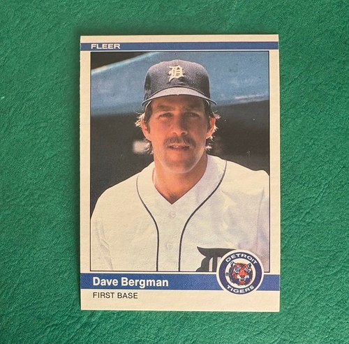 Dave Bergman #U-11 1984 Fleer Update card