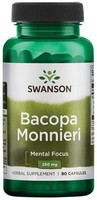 Swanson Bacopa Monnieri Extract Bacognize, 250Mg - 90 Caps (274,88 Eur/Kg)