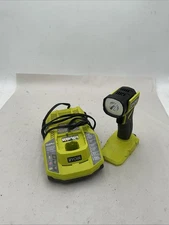 RYOBI Battery Charger P117 ONE+ And Ryobi Light