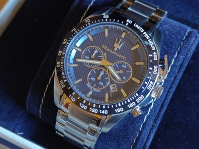 Maserati Traguardo Herrenuhr R8873612043 Edelstahlband Silber Armbanduhr
