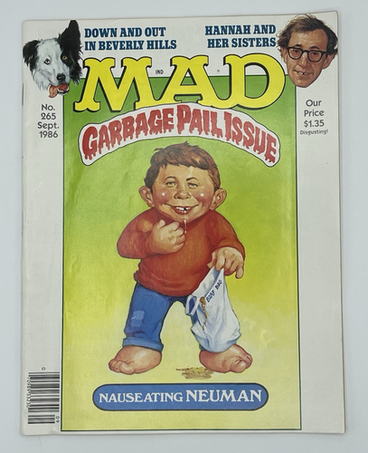 Lot of 2 MAD Magazines #265 & 289 Garbage Pail Kids Issue Batman 1986 & 1989 - Picture 2 of 10