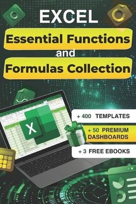 Excel Essential Functions and Formulas Collection by Taylor Grant Paperback Book