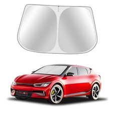 Custom Fit Windshield Sun Shade - Full Coverage, 210T for Kia EV6 2022-2025