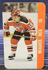 83-84 NHL Key Chain Card Rick Meagher / Paul Gagne 🚨🚨🚨 New Jersey Devils 