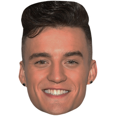 Dylan Brady (Smile) Big Head. Larger than life mask.