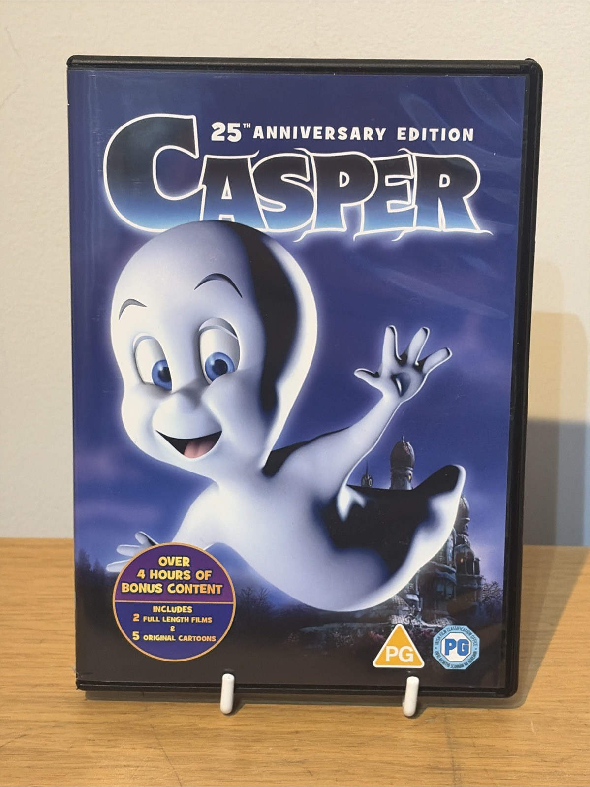 Casper 25th Anniversary Edition 2 Disc DVD Region 2 Christina Ricci Bill Pullman