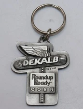DeKalb Seed Corn Round Up Ready Corn Keychain First and Only 1998 New