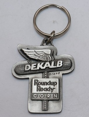 DeKalb Seed Corn Round Up Ready Corn Keychain First and Only 1998 New