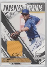 2019 Panini Elite Extra Edition Prospect Materials Black Eli White #PM-EL qw7