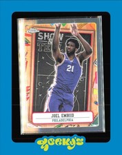 76ers JOEL EMBIID 2024-25 TOPPS CHROME SHOW & TELL CARD #ST-5 $2MIN ORDER