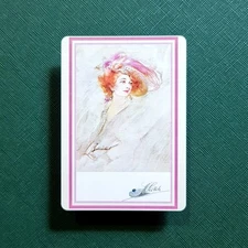 SWAP PLAYING CARDS SINGLE 1 BARRIBAL ART LADIES FASHION SCOTCH HAT