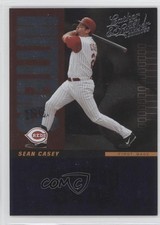 2005 Donruss Leather & Lumber Hitters Inc 1919/2000 Sean Casey #HI-18 0o9