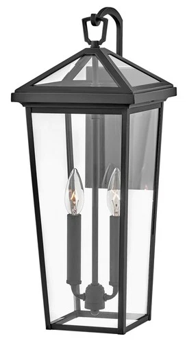 Hinkley Lighting 25655 Alford Place 2 Light 20" Tall Open Air - Black - Picture 1 of 2