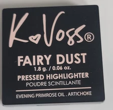 K Voss Fairy Dust Pressed Highlighter Starkissed 1.8g 0.06oz Small Mini Travel