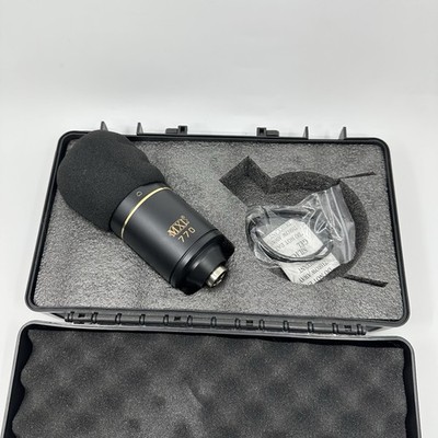 MXL 770 Condenser Microphone w/Hard Case - LIGHTLY USED/GREAT CONDITION