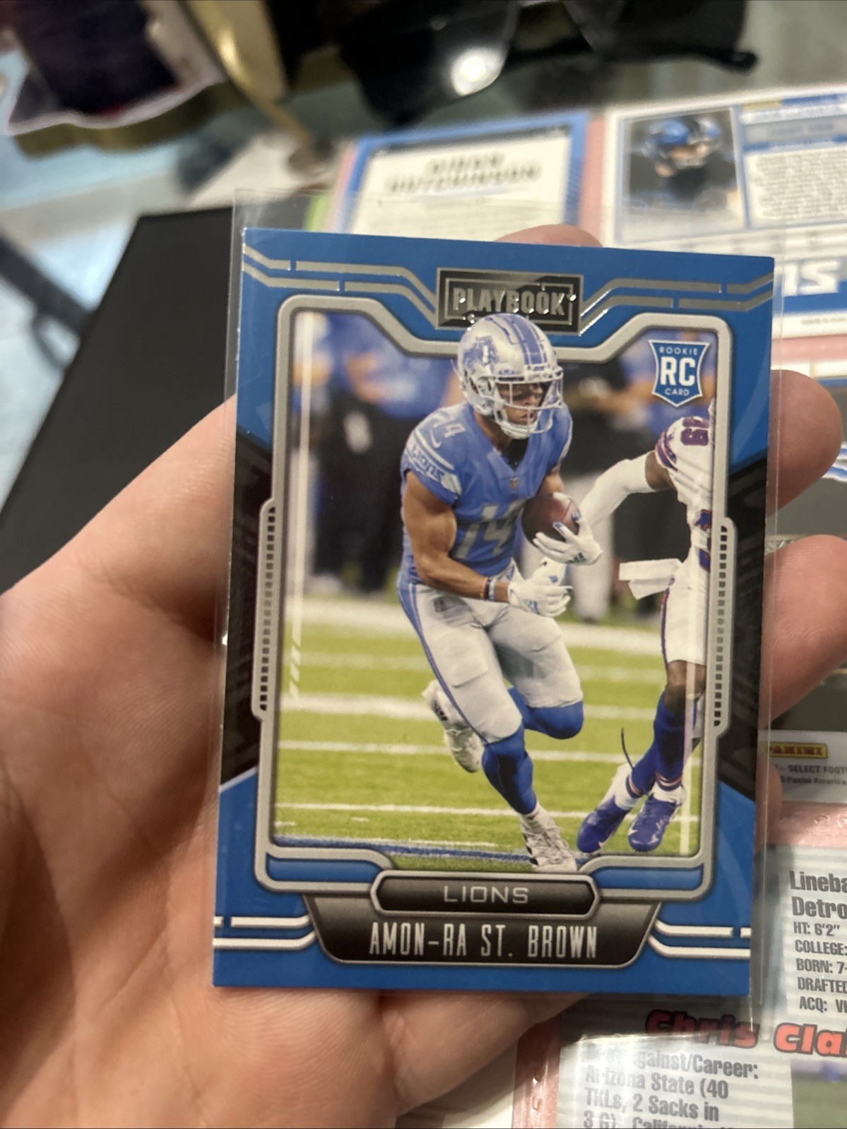 2021 Panini Playbook - Rookie Amon-Ra St. Brown #131 (RC)