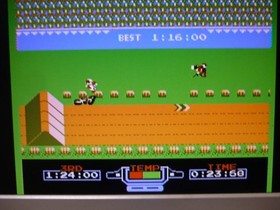 FC Excite Bike Game Cartridge f&uuml;r Famicom/NES - ohne Karton - gebraucht